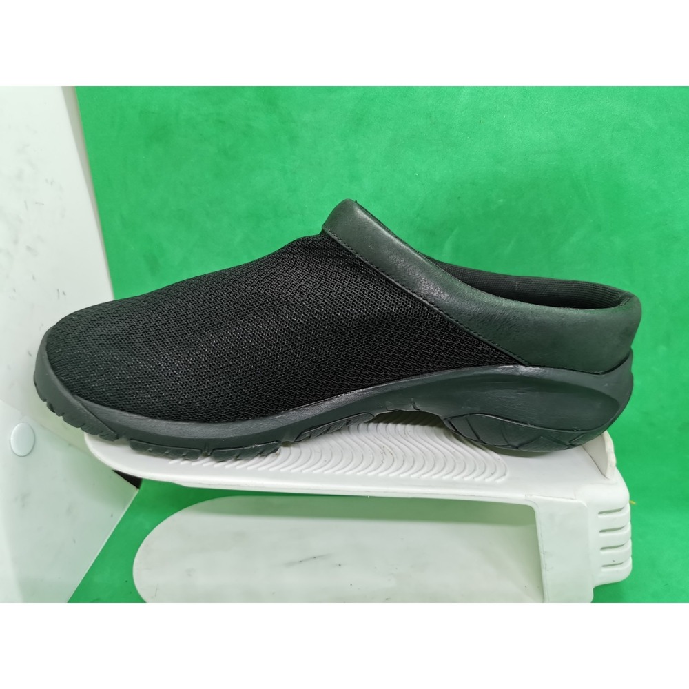 Women's 9 W Wide Merrell Encore Breeze 4 J000554 Shoes Black Clogs Breathable - Picture 4 of 16